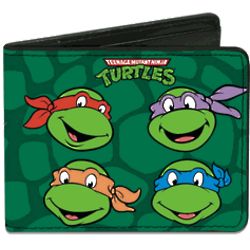 Kids Teenage Mutant Ninja Turtles Billfold Wallet
