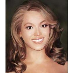 Beyonce Knowles Oil Painting Print