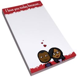 Daily Love Notes Personalized Love Note Pad
