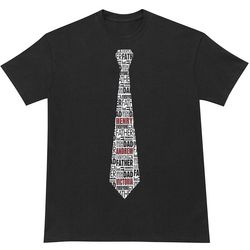 Personalized Valentine's Day Gift Classy Guy Tie T-Shirt