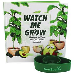 Watch Me Grow Children's Book and Avocado Tree Seeds