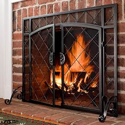 Solid Steel Fireplace Grate