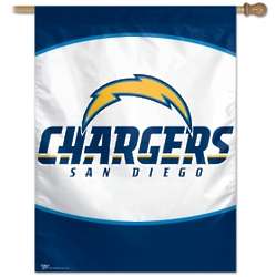 San Diego Chargers Vertical Hanging Flag Banner