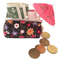 I Dig Flowers Coin Purse