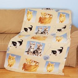 Playful Kittens Blanket