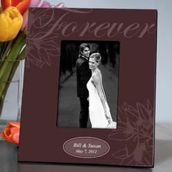 Personalized Forever Ebony Picture Frame