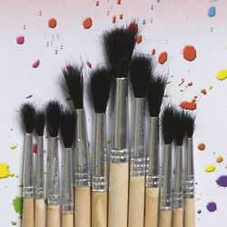 Wooden Paint Brushes