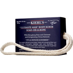 Kiehl's Ultimate Man Body Scrub Soap on a Rope