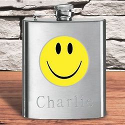 Personalized Fun Print Flask