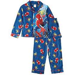 Little Boys Spider-Man Blue Hero Pajama Set