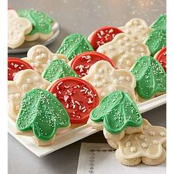 Buttercream Frosted Holiday Cut-Out Cookies