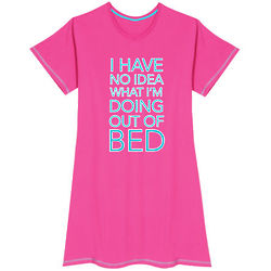 I Have No Idea What I'm Doing Out of Bed Sleepshirt