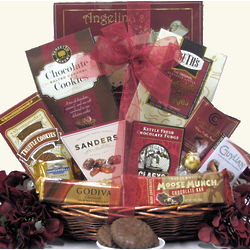 Gourmet Chocolate Delights Gift Basket