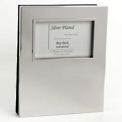 Silver Plated Photo Album with Insert Cover