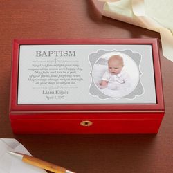 Custom Photo Faithful Blessings Memory Box