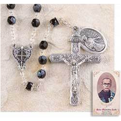 Saint Maximilian Kolbe Healing Rosary Set