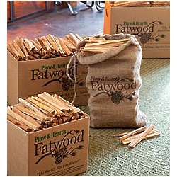 12 Pound Bag of Fatwood Kindling