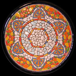 Ceramic Gaudi Style Handmade Plate