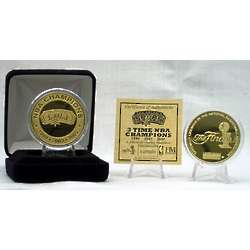 San Antonio Spurs 3-Time Champion 24 Karat Gold Coin