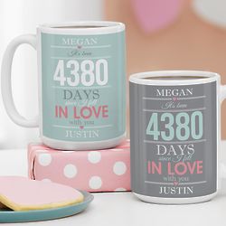 Personalized All The Days I Have Loved You Mug