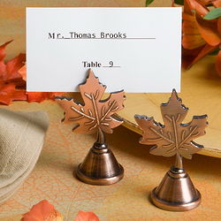 Fall Leaf Place Card Holders