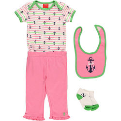 Sweet Anchor Layette Set