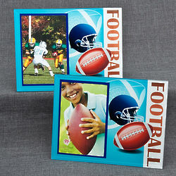 Football Themed Picture Frames