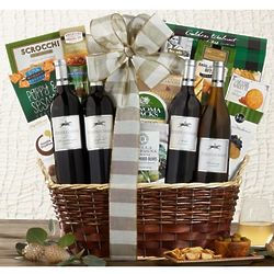 Steeplechase Quartet of Wine Gift Basket