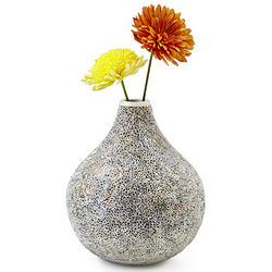 Recycled Paper Honeycomb Vase