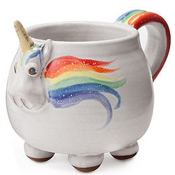 Elwood the Rainbow Unicorn Mug