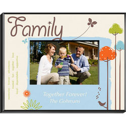 Personalized Family Natures Frame
