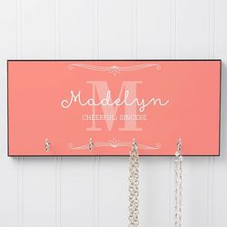 Personalized Name Meaning Necklace Holder