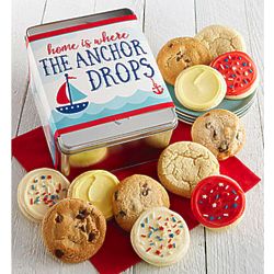 12 Cookies in Home is Where the Anchor Drops Tin