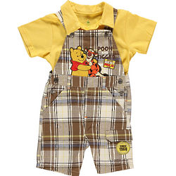 Winnie the Pooh and Tigger Best Pals Overall and Polo Set