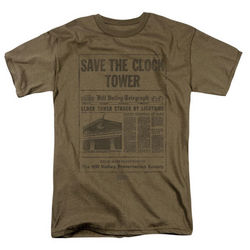 Back to the Future Save the Clock Tower T-Shirt