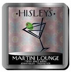 Martini NY Swank Personalized Coaster Set