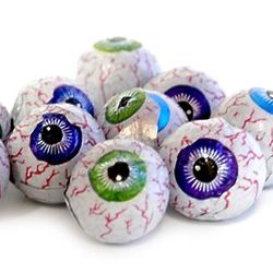 Googly Eyes Double Crisp Chocolate Eyeballs - 5 Pounds
