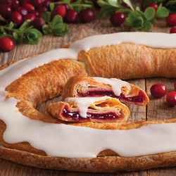 Cranberry Kringle Pastry