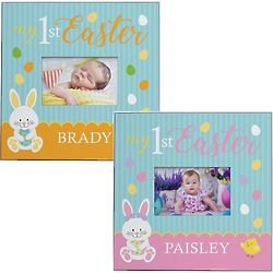 Personalized Baby's First Easter Picture Frame