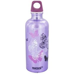 Sigg Aluminum Water Bottle with Butterflies