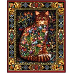 Tapestry Cat 1000 Piece Puzzle