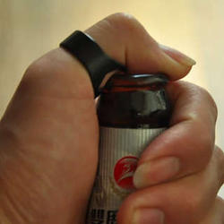 Unbeerlievable Beer Bottle Opener Ring