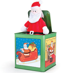 Santa Jack-in-the-Box