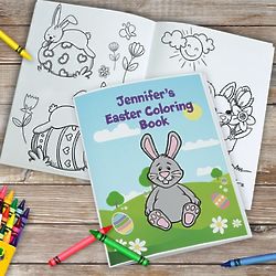 Personalized Easter Coloring Book