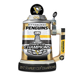 Pittsburgh Penguins 2017 Stanley Cup Championship Stein