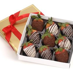 Decadent Chocolate Strawberries Gift Box