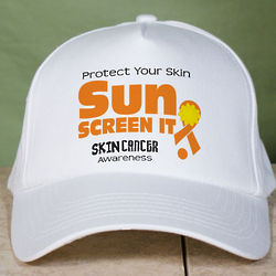 Sun Screen It Awareness Hat