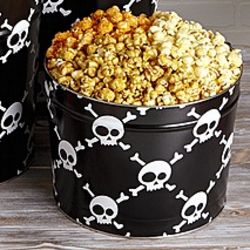 Skulls Popcorn Tin