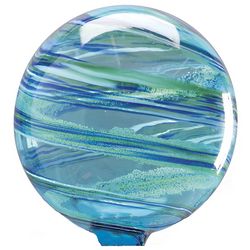Ocean Mist Glowing Glass Gazing Globe