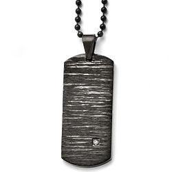 Stainless Steel Black Necklace